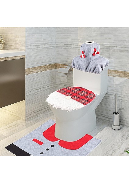 3 Parça Noel Süslemeleri Klozet Kapağı ve Banyo Paspasları Noel Baba Dekorasyon Seti Banyo Paspası Tuvalet Kapağı Noel Dekorasyonu Noel Baba Kapağı ve Tuvalet Paspasları (Yurt Dışından) fiyatları