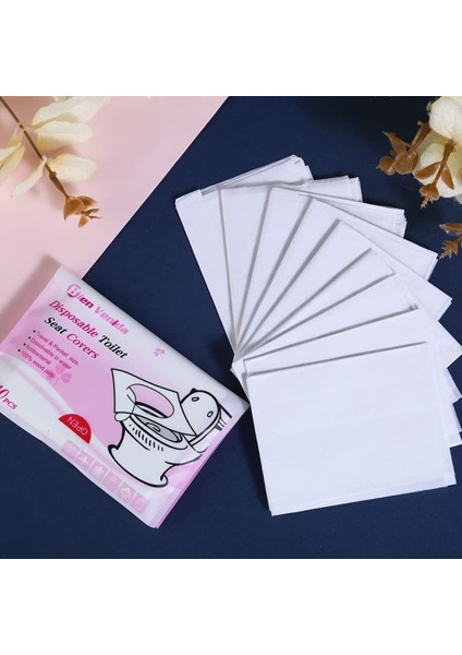 10 Paket (100 Yaprak) Klozet Koruyucuları, Kağıt Klozet Kapakları Klozet Kapakları Taşınabilir Klozet Kapakları Umumi Tuvalet Boyutu (Yurt Dışından) fiyatları