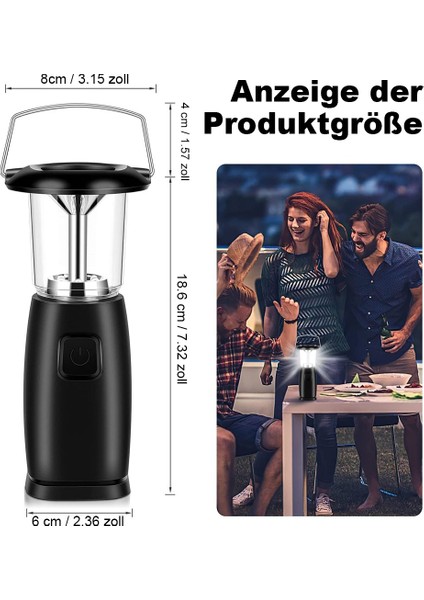 Alftek 6 LED Güneş Enerjili El Kranklı Dinamo LED Işık / Fener / Lamba Için Dış Mekan Kamp / Avcılık / Yürüyüş / Yelkencilik (Yurt Dışından) fiyatları