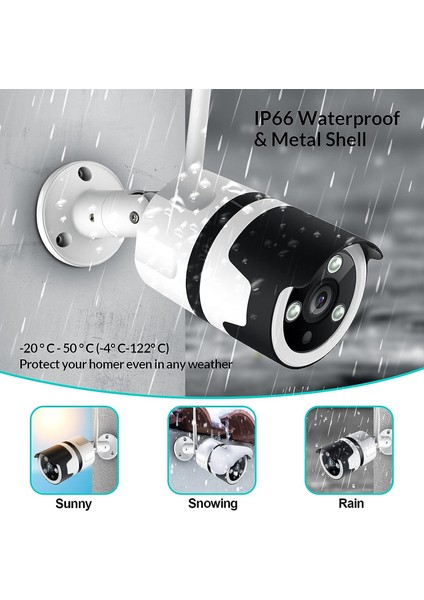 Kamera Dış Mekan Wifi Güvenlik Kamerası Na ile 1080P Güvenlik Kameraları (Yurt Dışından) modelleri
