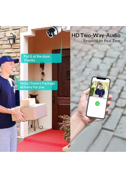 Kamera Dış Mekan Wifi Güvenlik Kamerası Na ile 1080P Güvenlik Kameraları (Yurt Dışından) indirimleri
