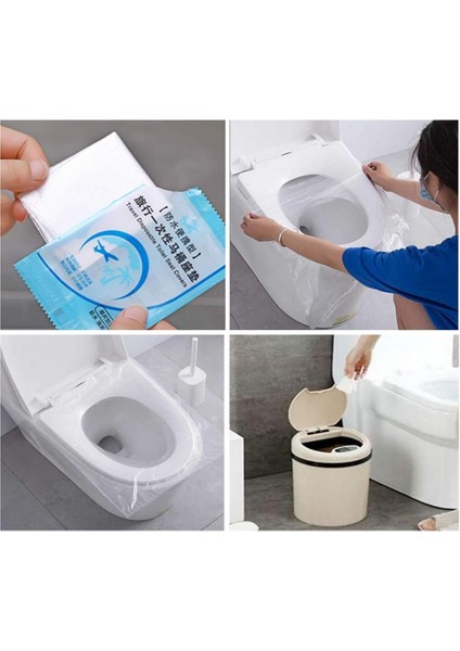 50 Adet Hitopin Tek Kullanımlık Klozet Kapağı, Tek Kullanımlık Klozet Kapağı, Tek Kullanımlık Su Geçirmez Klozet Kapağı, Otel Açık Seyahat Için (Yurt Dışından) fırsatları