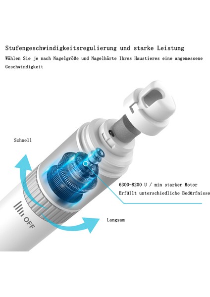 LED Işıklı Tırnak Halkası Küçük, Orta ve Büyük Köpekler ve Kediler Için Vakum Uzatmalı 40 Db Süper Sessiz Dikiş Makinesi, 2000 Ma (Beyaz) (Yurt Dışından) modelleri