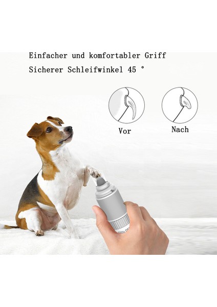 LED Işıklı Tırnak Halkası Küçük, Orta ve Büyük Köpekler ve Kediler Için Vakum Uzatmalı 40 Db Süper Sessiz Dikiş Makinesi, 2000 Ma (Beyaz) (Yurt Dışından) indirimleri