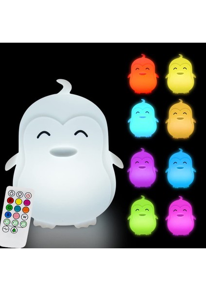 Çocuk Gece Lambası, Silikon Yatak Odası Lambası Çocuk Odası Gece Lambası Büyük (Yurt Dışından)