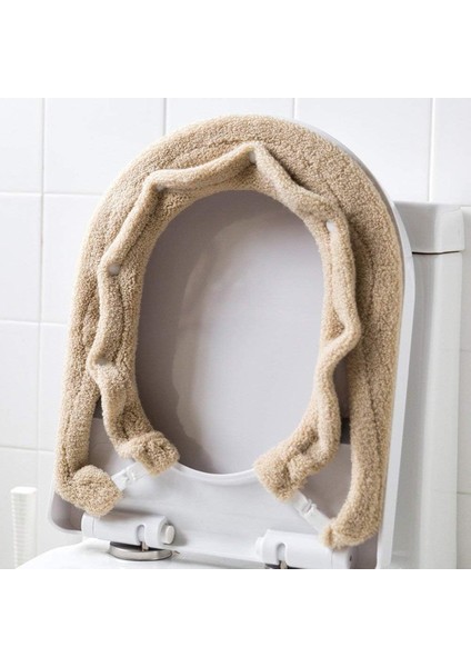 1 Parça Kalın Klozet Kapağı - - Sıcak - Süper Sıcak - Evrensel - Bej (Yurt Dışından) fiyatları