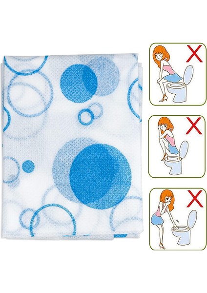 20 Adet Tek Kullanımlık Tuvalet Koruması Çocuklar Veya Umumi Tuvaletler Için Klozet Kapakları 65*60CM (Yurt Dışından) fırsatları