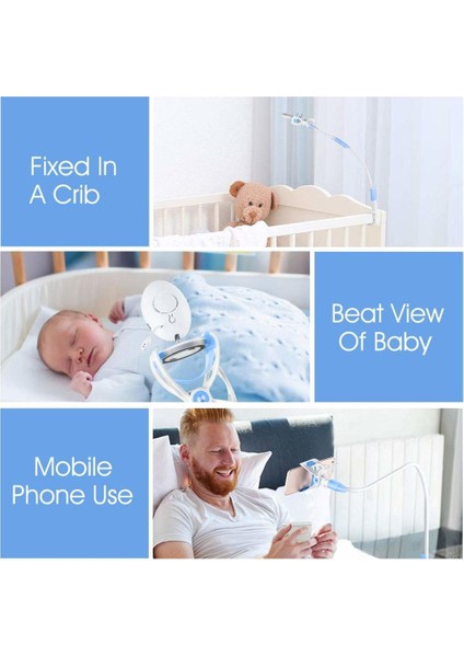 Kamera Bebek Kamerası Montajı, Bebek Monitörü Montajı, Evrensel Kamera Montajı, Ayarlanabilir (Yurt Dışından) indirimleri