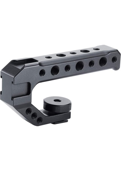 Evrensel Kamera Tutacağı, Çoklu 1/4'' ve 3/8'' Dişli Delikli ve Soğuk Ayakkabı Montajlı Kamera Tutacağı Harici Monitörler, Mikrofonlar Vb. Kurmak Için Uygundur. (Yurt Dışından)