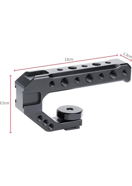 Evrensel Kamera Tutacağı, Çoklu 1/4'' ve 3/8'' Dişli Delikli ve Soğuk Ayakkabı Montajlı Kamera Tutacağı Harici Monitörler, Mikrofonlar Vb. Kurmak Için Uygundur. (Yurt Dışından) modelleri
