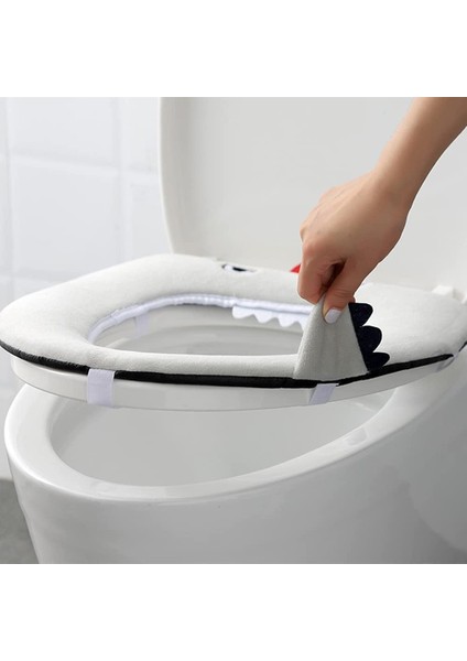 1 Adet Peluş Klozet Minderi Yumuşak ve Rahat Klozet Kapağı Su Geçirmez Klozet Kapağı Yıkanabilir Kapak Mat (Mavi) (Yurt Dışından) fiyatları