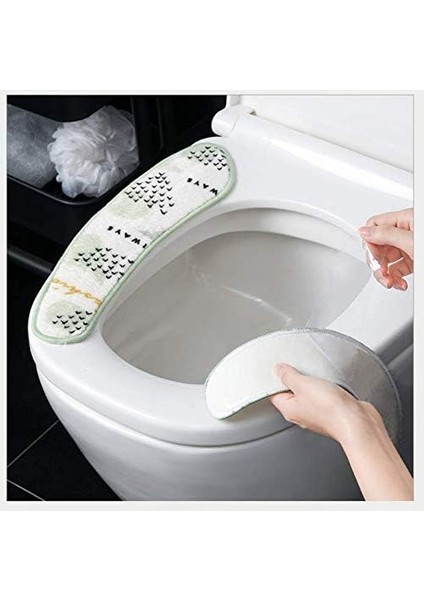 1 Çift Klozet Kapağı, Klozet Kapağı, Klozet Kapağı, Çoklu Yıkanabilir Klozet Kapağı (Siyah) (Yurt Dışından) modelleri