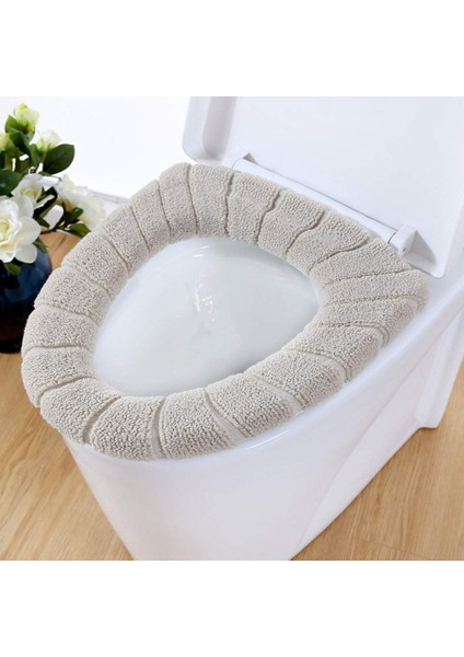 2 Adet Klozet Kapağı Sıcak Bez Genişletilebilir Kapak Yıkanabilir Koruma Kapağı Klozet Kapağı Için Evrensel Boyut (Rastgele Renk) (Yurt Dışından) fırsatları