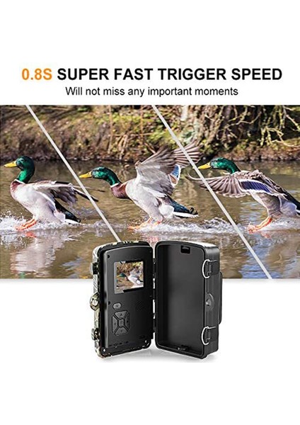 Benkeg Avcılık Kamerası - 12MP 1080P Yaban Hayatı Trail ve Oyun Kamerası Hareketle Aktifleştirilen Güvenlik Kamerası IP66 Su Geçirmez Dış Mekan Kızılötesi (Yurt Dışından) indirimleri