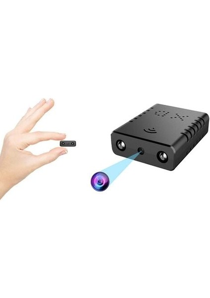 Küçük Kapalı Güvenlik Kamerası, Gece Görüşlü 10 Güvenlik Tasarımı Xd-W Ip Kamera Wifi Gözetleme Kamerası (Yurt Dışından)