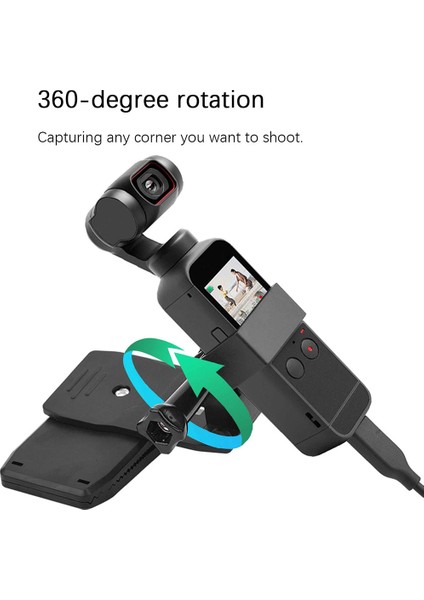 Cep Için Sırt Çantası Klipsi, El Standı Genişletme Aksesuarı Montajı, Cep Gimbal Kamera Sabitleyici Tutucu Için Sırt Çantası Klipsi ile (Yurt Dışından) fırsatları