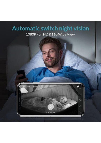 Iç Mekan Güvenlik Kamerası, Akıllı Evcil Hayvan Kamerası, Hareket Algılamalı Gece Görüşlü 2 Yönlü Sesli 1080P Fhd 2.4ghz Wifi Kamera, Alexa ile Çalışır (Yurt Dışından) fiyatları