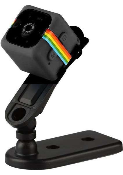 Mini Kamera SQ11 Hd 1080P Spor Kamera Mini Dv Video Kaydedici Gece Görüşlü ve Hareket Algılamalı Casus Kameralar Güvenlik Kamerası (Yurt Dışından)