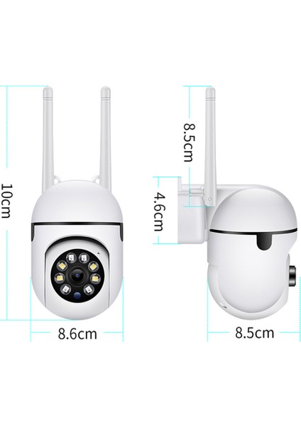 Kamera Dış Mekan Güvenlik Kameraları 2.4ghz Wifi Kameralar 1080P Dome Over (Yurt Dışından) fiyatları