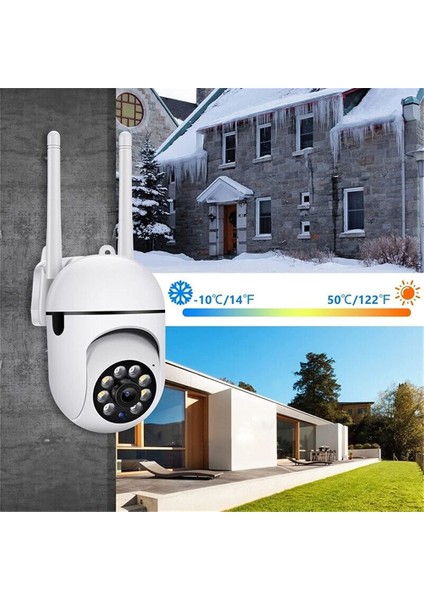 Kamera Dış Mekan Güvenlik Kameraları 2.4ghz Wifi Kameralar 1080P Dome Over (Yurt Dışından) indirimleri