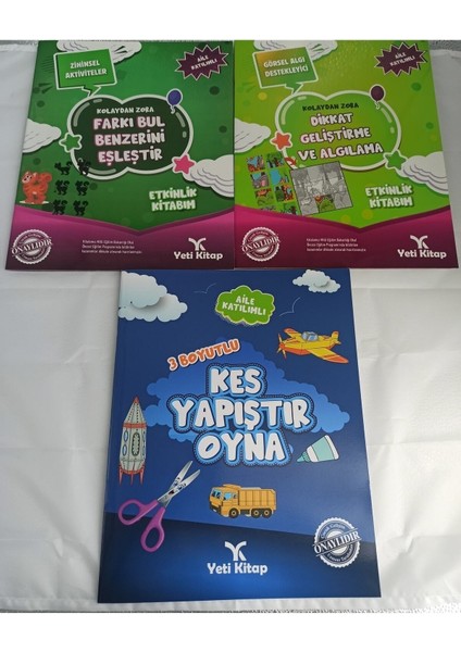 Farkı Bul Benzerini Eşleştir - Dikkat Geliştirme ve Algılama - Kes Yapıştır Oyna
