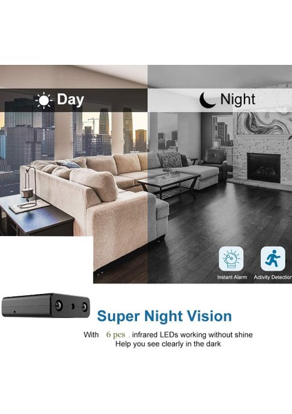 Wifi Kablosuz Kamera Kapalı Açık Gözetleme Evcil Hayvan Vücut Kameraları Ev Güvenlik Sistemi (Yurt Dışından) fırsatları