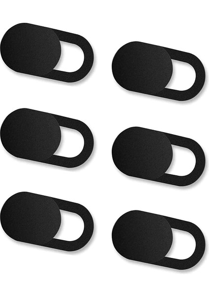 6'lı Kamera Seti Web Kamerası Kapağı Kaydırıcı Kamera Kapağı Ultra Ince Web Kamerası Kapağı (Yurt Dışından) fiyatları