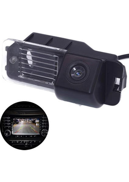 Volkswagen Golf 6 Magotan ile Uyumlu, Plaka Lambası ve Geri Vites Kitiyle Birlikte Masterr Kamera (Yurt Dışından)