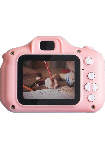 Çocuk Kamerası, Çocuk Kamerası Dijital Fotoğraf Makinesi Selfie, Dijital Kamera 8m Piksel, Flaşlı, Eğlenceli Erkek Kız Kamera 32GB Sd Kart, Pembe, Doğum Günü Yılbaşı Hediyesi (Yurt Dışından) modelleri