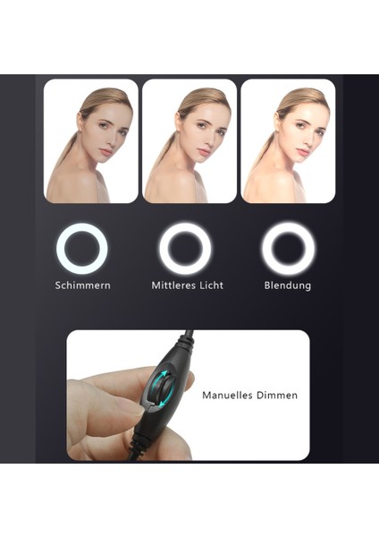 Kamera Angetube 60FPS 1080P Halka Işıklı Web Kamerası - 5x Dijital Yakınlaştırmalı Pc Kamerası (Yurt Dışından) modelleri