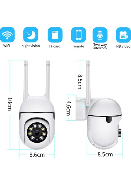 Kamera Güvenlik Kamerası Kablosuz Wifi Kamera Ev Güvenlik Sistemi Hareket Algılama (Yurt Dışından) fiyatları