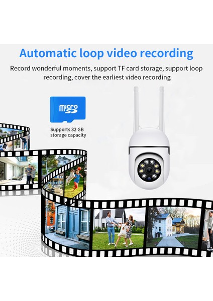 Kamera Güvenlik Kamerası Kablosuz Wifi Kamera Ev Güvenlik Sistemi Hareket Algılama (Yurt Dışından) fırsatları