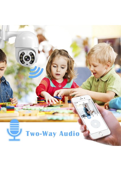 Kamera Dış Mekan Güvenlik Kamerası 1080P Wifi Ev Akıllı Gözetleme Ip (Yurt Dışından) fırsatları