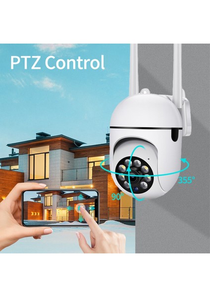 Güvenlik Kameraları Dış Mekan - Hareket Algılamalı Otomatik Takip Akıllı Uyarılarla Görüntüle (Yurt Dışından) fiyatları
