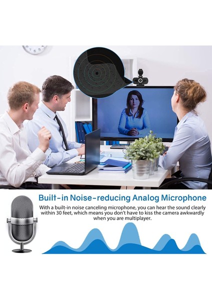 Kamera 1080P Full Hd Web Kamerası Bilgisayar Dizüstü Pc Mac Masaüstü Kamera Konferanslar ve (Yurt Dışından) fırsatları