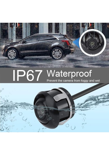 Kamera Evrensel Arka Görüş Kamerası, Mini Geniş Açılı Arka Görüş Kamerası, Su Geçirmez Gece (Yurt Dışından) fırsatları