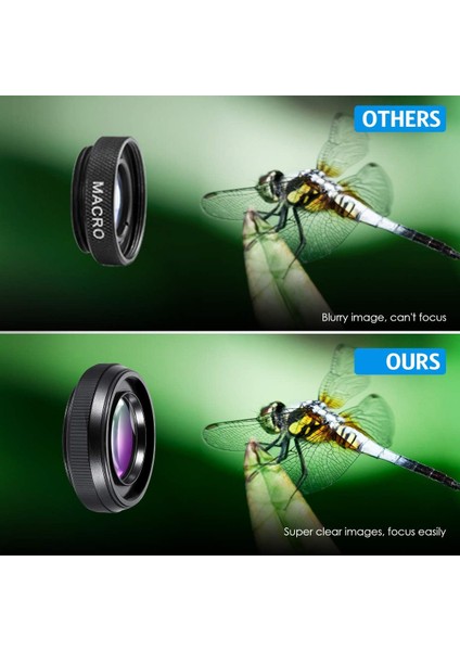 Kamera (Yeni) Cep Telefonu Kamera Lensi, 0,6x Süper Geniş Açı Lens, 15X Makro (Yurt Dışından) indirimleri