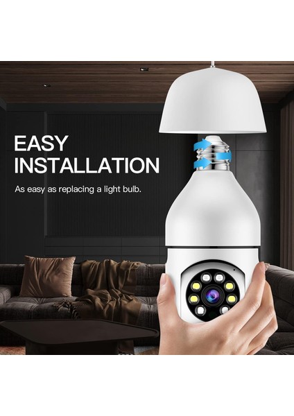 Kamera Wifi Ampul Kamera E27 Ampul Tipi Kablosuz Güvenlik Kamerası 1080P (Yurt Dışından) modelleri