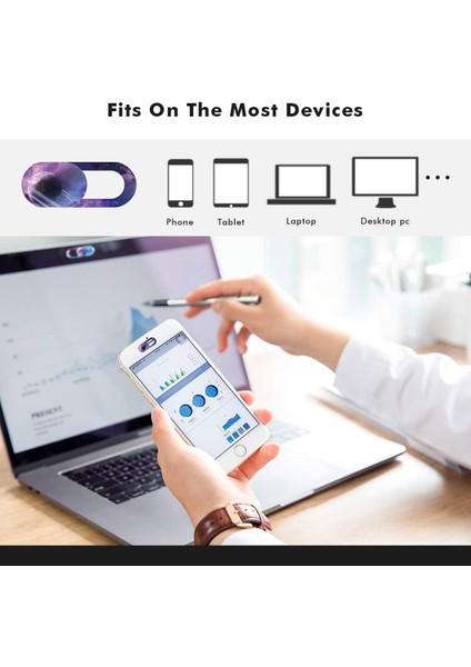 Kamera Web Kamerası Kapağı Web Mac Dizüstü Bilgisayar Kamera Kapağı Kaydırıcı [3'lü Paket] Ultra Ince (Yurt Dışından) modelleri