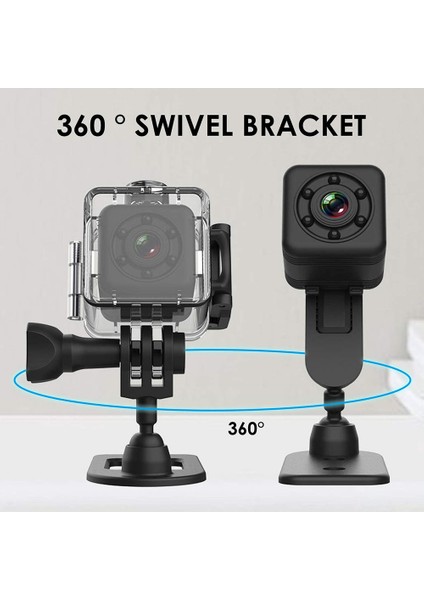 Kamera Kablosuz Video Kamera, 1080P Vücut Kamerası, Aksiyon Kamerası, Güvenliği Dönüştürür (Yurt Dışından) fiyatları