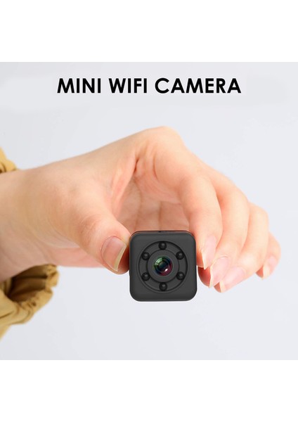 Kamera Kablosuz Video Kamera, 1080P Vücut Kamerası, Aksiyon Kamerası, Güvenliği Dönüştürür (Yurt Dışından) indirimleri