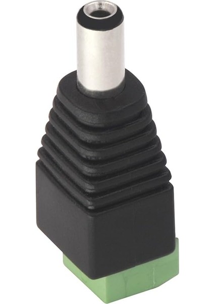 Kamera 10 Paket 5.5mm 2.1mm Dc 12V Erkek ve Dişi Güç Konektörü Fişi (Yurt Dışından)