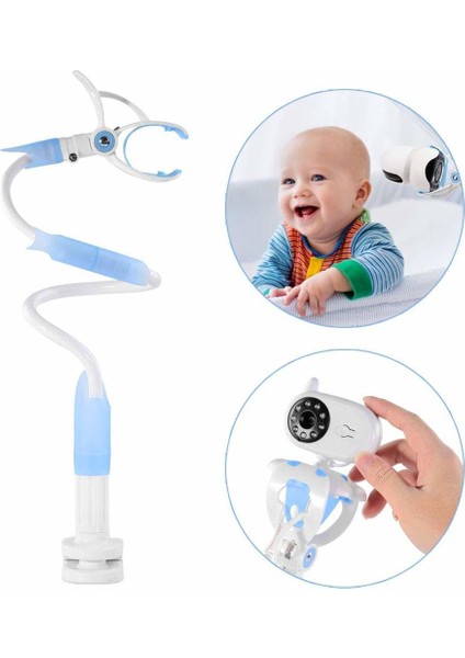 Kamera Bebek Monitörü Montajı Evrensel Kamera Montajı Ayarlanabilir Esnek Kamera (Yurt Dışından)