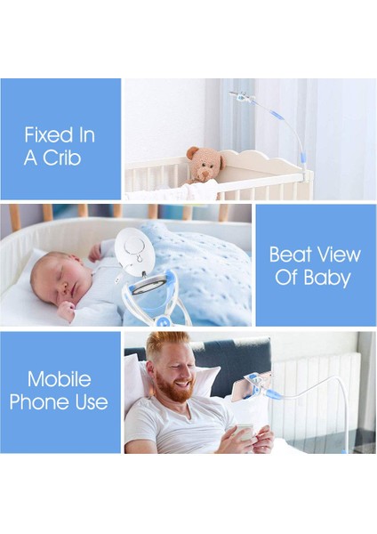 Kamera Bebek Monitörü Montajı Evrensel Kamera Montajı Ayarlanabilir Esnek Kamera (Yurt Dışından) modelleri