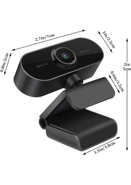 Kamera Full Hd 1080P Web Kamerası Stereo Mikrofonlu Görüntülü Sohbet ve Kayıt Için Pc Kamerası (Yurt Dışından) fiyatları