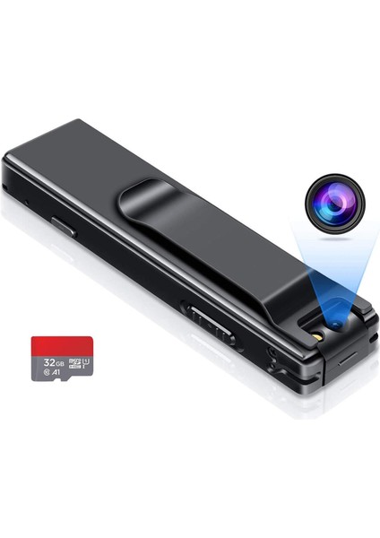 Kamera Kamera Wifi Gerekmiyor - Mini Gövde Kamerası Video Kaydedici - Camera Mov (Yurt Dışından)