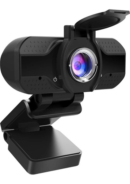 Kamera USB Web Kamerası 1080P Kapaklı Web Kamerası Pc Masaüstü Dizüstü Bilgisayar Akışı Webc Için (Yurt Dışından)