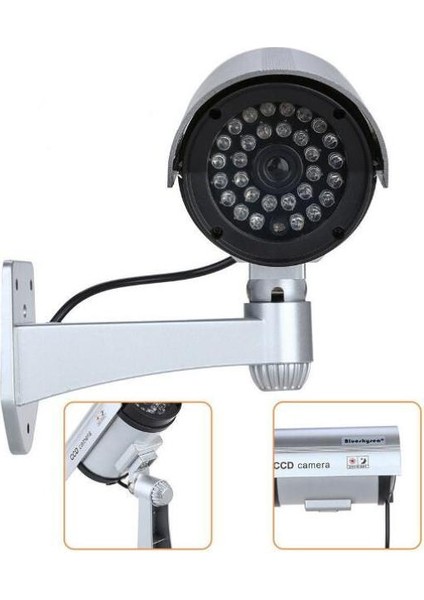 Kamera Kukla Kamerası, Gözetleme Kamerası Kuklası - Kırmızı LED Işıklı Sahte Kamera (Yurt Dışından) modelleri