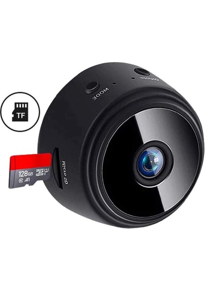 Kamera Mini Wifi Kamera Hd 1080P Gözetleme Kamerası Siyah (Yurt Dışından) fiyatları
