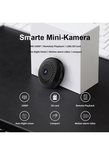 Kamera Mini Kamera Wifi 1080P Mini Güvenlik Kamerası Wifi Uygulamalı Mini Kamera Küçük (Yurt Dışından) indirimleri